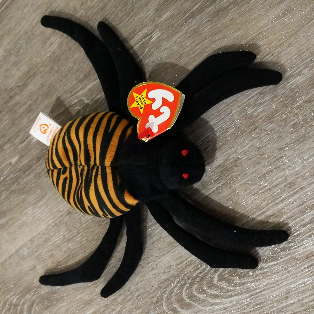 Beanie Baby - Spinner the spider
